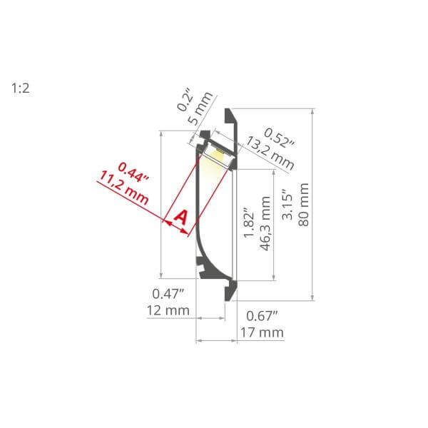 LED ALU-Profil OBIT